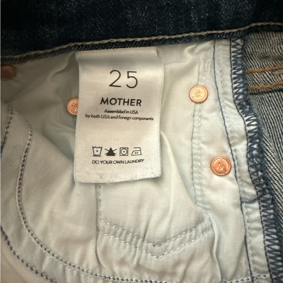 MOTHER Denim Cutoff Shorts The Outsider size 25 - Picture 4 of 7